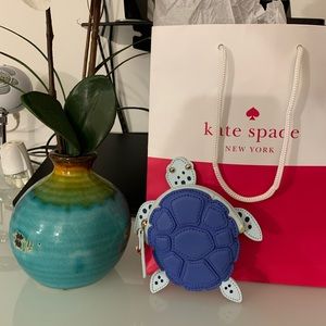 kate spade sea turtle coin purse